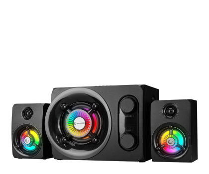 Głośnik komputerowy Rampage RMS-G8 Głośniki gamingowe 25 W BT, USB, SD, FM